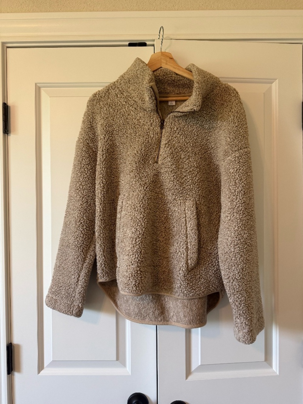 Old Navy Sherpa Oatmeal Pullover